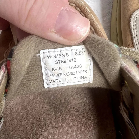 Sperry Top Sider Angelfish Liberty‎ Floral Loafers Size 8.5 - Picture 9 of 10